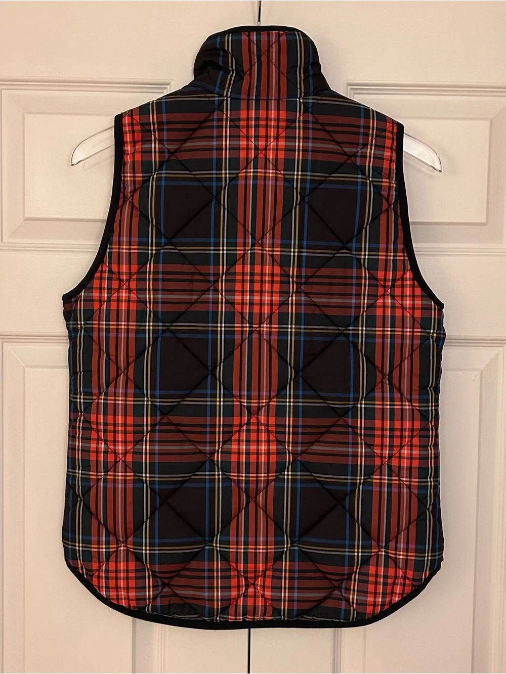 J. Crew Excursion Puffer Vest in Stewart Plaid NWT
